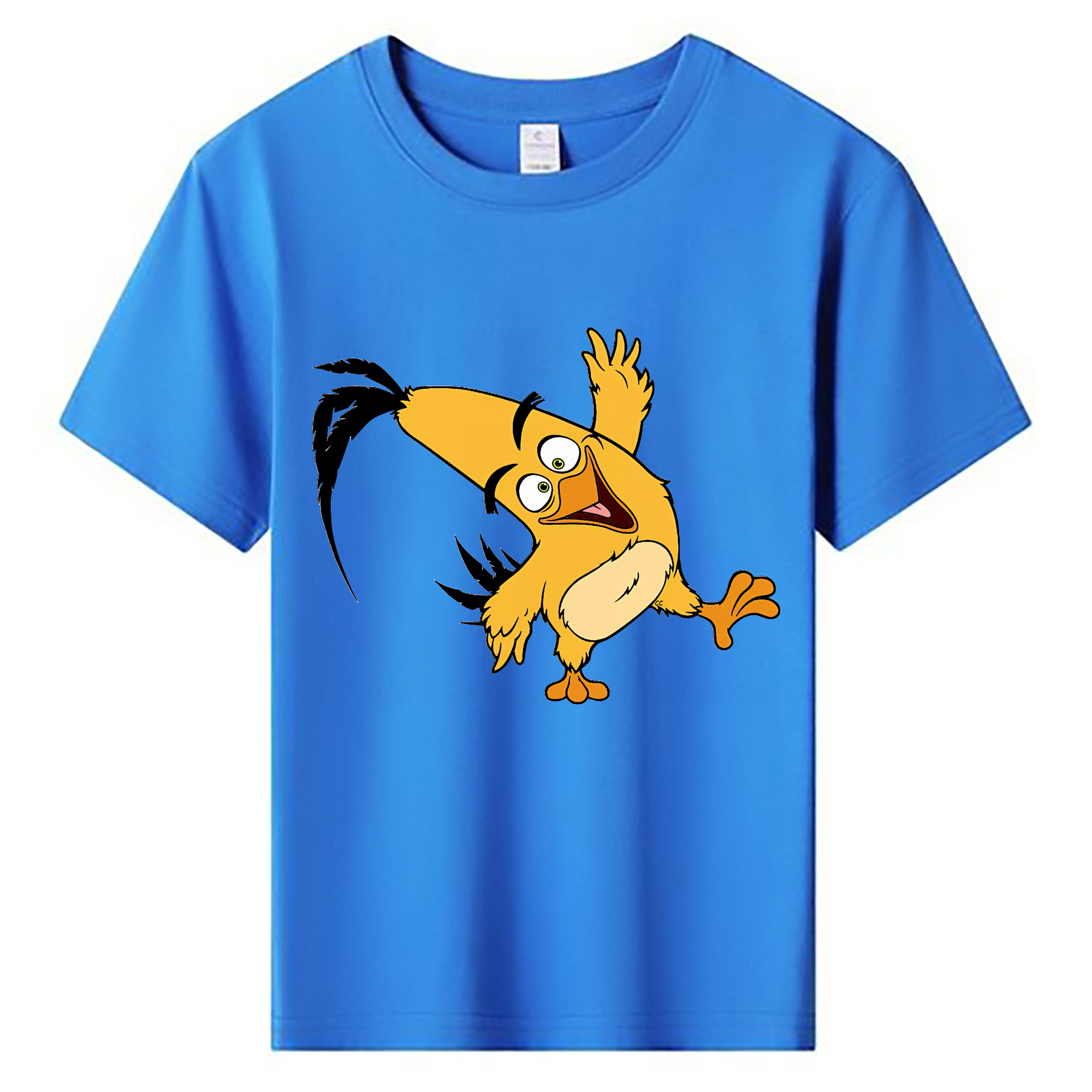 （画像用） Angry Birds アングリーバード 綿100％キッズTシャツ（フロントプリント）